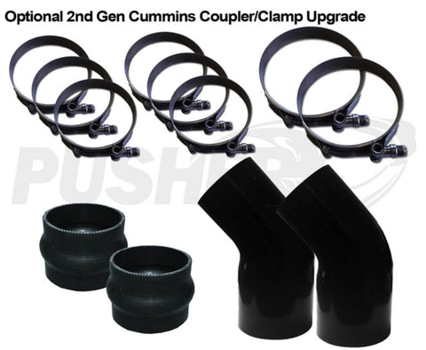 94-02 Cummins 5.9 Pusher Intakes HD Silicone Coupler and Clamp Kit