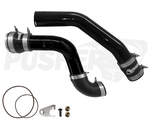 15-16 Powerstroke 6.7 Pusher Intakes Cold & Hot Side Kit w Throttle Valve Adapter