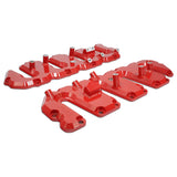 04-10 Duramax LLY LBZ LMM PPE Billet Valve Cover Kit Red