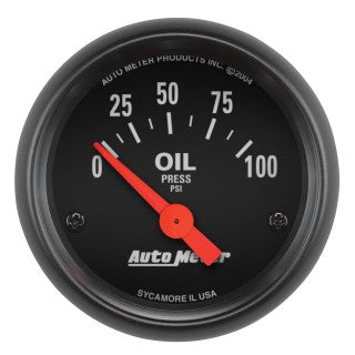 Autometer Z Series Oil Pressure 2-1/16