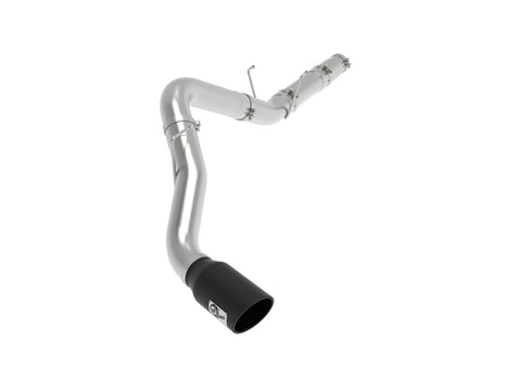 19-20 Cummins 6.7 aFe Large Bore-HD 5" 409 Stainless DPF-Back Exhaust System