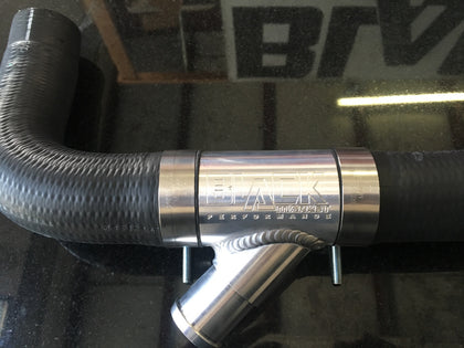 13-20 Cummins 6.7 Dual Radiator BMP Billet Y Pipe
