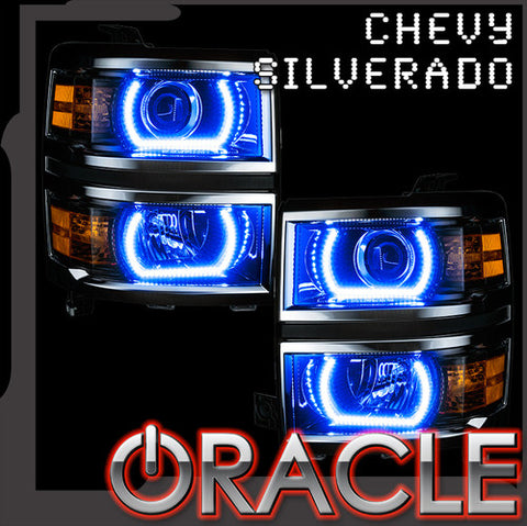 14-15 Silverado Oracle ColorShift 2.0 Halo Rings Projector